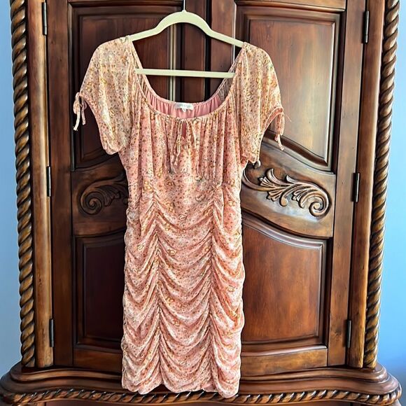 Ultra Flirt ruched dress- size XL - Picture 1 of 4
